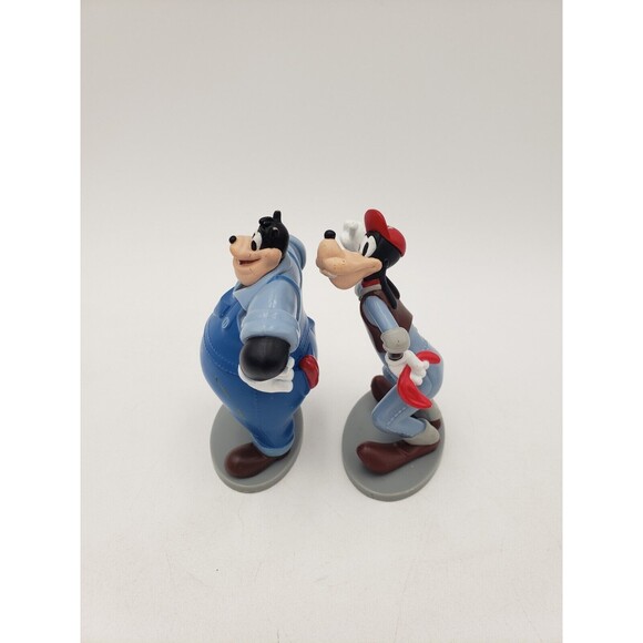 Disney Pete The Mechanic & Goofy PVC Figures Cake Toppers Gas Station Mechanics - Picture 3 of 7